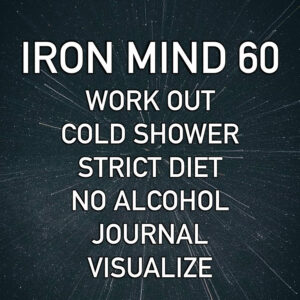 IronMInd 60 graphic with text